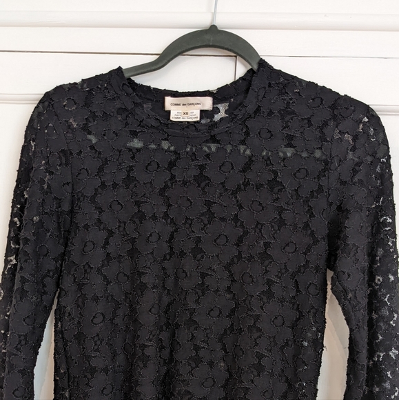 Comme des Garcons Lace Top (XS) - Picture 3 of 4